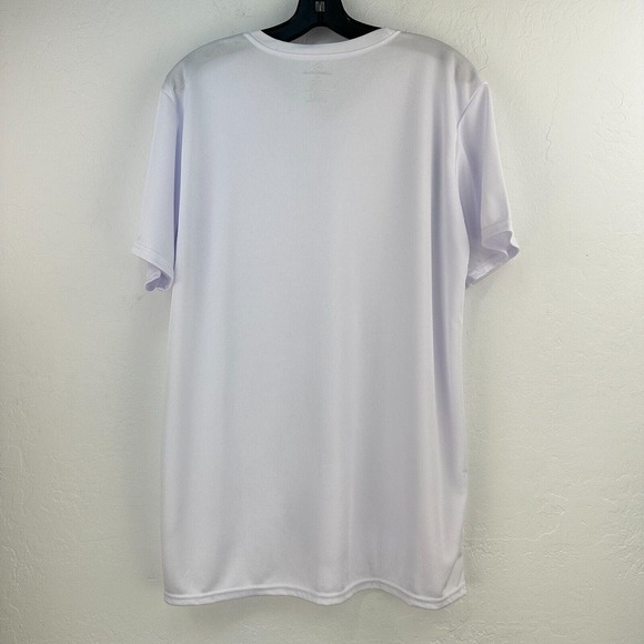 Real Essential Undershirt Mens Extra Large White V-neck Short Sleeve Minimalist - Picture 2 of 6